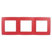 12-5003-23 ЭРА Рамка на 3 поста, Эра12, красный (15/150/3000)