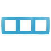 12-5003-28 ЭРА Рамка на 3 поста, Эра12, голубой (15/150/2400)