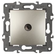 Розетка ЭРА Elegance 14-3102-04 TV проходная IP20 шампань