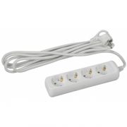 U-4e-3m Удлинитель Россия ЭРА с з/к 3x1мм2,16А, 4гн, 3м (20/600)