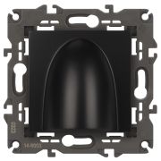 Вывод кабеля ЭРА Elegance 14-6003-05 антрацит