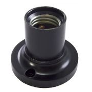 Электропатрон Е27 потолочный карболитовый (прямой фланец) 5/115