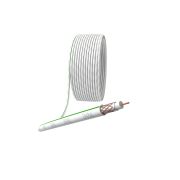 ЭРА Кабель коаксиальный SAT 703 B, 75 Ом, Cu/(оплётка Cu 75%), PVC, цвет белый, бухта 100 м (4/96)