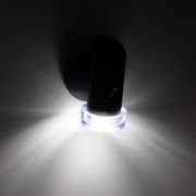 Светильник уличный ЭРА ERAFS012-04 на солнечной батарее настенный  Элегант  с датчиком движения RGB 10 LED