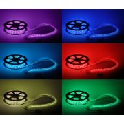 Светодиодная лента ЭРА LS5050-14,4-60-220-RGB-IP67-20m многоцветная