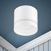 Светильник накладной ЭРА OL9 GX53 WH/WH под лампу GX53 белый