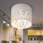 Светильник настенно-потолочный спот ЭРА OL54 WH под лампу GX53 белый IP20