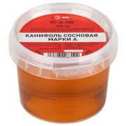 Канифоль ЭРА сосновая марки А, банка 100 гр