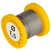 Припой ЭРА с канифолью для пайки ПОС 61 трубка O 1.5 мм, катушка 50 гр