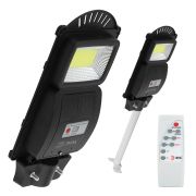 Консольный светильник ЭРА ERAKSC20-02 светодиодный уличный на солнечных батареях с датчиком движения с кронштейном 20W