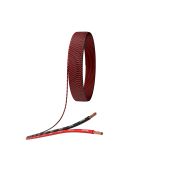 Акустический кабель ЭРА 2х0,5 мм2 красно-черный, 100м