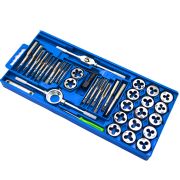 Набор метчиков и плашек 40ps в пластиковом боксе X-PERT 1/20