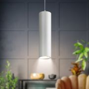 Светильник подвесной ЭРА PL1 GU10 WH 300 под лампу MR16 GU10 белый