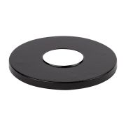 Накладка на опору металлическую ЭРА черная круглая