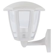 Садово-парковый светильник ЭРА «Дели 1» ДБУ 07-8-005 3000К белый 6-гранный настенный IP44 светодиодный 8Вт 3000K