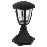 Садово-парковый светильник ЭРА «Валенсия 1» ДТУ 07-8-003 черный 6-гранный напольный IP44 светодиодный 8Вт 3000K