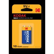 Элемент питания Kodak 6LR61-1BL МАХ K9V-1 КРОНА (10/200/6000)*