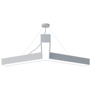 Светильник LED ЭРА Geometria SPO-144-W-40K-066 Igrek 66Вт 4000К 5000Лм IP40 1200*1200*80 белый подвесной