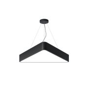 Светильник LED ЭРА Geometria SPO-151-B-40K-030 Delta 30Вт 4000К 3000Лм IP40 600*600*80 черный подвесной