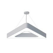 Светильник LED ЭРА Geometria SPO-154-W-40K-042 Delta 42Вт 4000К 3500Лм IP40 800*800*80 белый подвесной