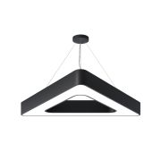 Светильник LED ЭРА Geometria SPO-154-B-40K-042 Delta 42Вт 4000К 3500Лм IP40 800*800*80 черный подвесной