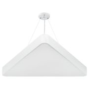 Светильник LED ЭРА Geometria SPO-151-W-40K-030 Delta 30Вт 4000К 3000Лм IP40 600*80 белый подвесной драйвер внутри