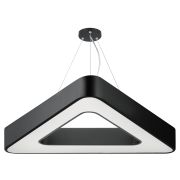 Светильник LED ЭРА Geometria SPO-153-B-40K-030 Delta 30Вт 4000К 2100Лм IP40 600*80 черный подвесной драйвер внутри
