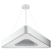 Светильник LED ЭРА Geometria SPO-153-W-40K-030 Delta 30Вт 4000К 2100Лм IP40 600*80 белый подвесной драйвер внутри