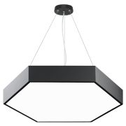 Светильник LED ЭРА Geometria SPO-121-B-40K-038 Hexagon 38Вт 4000K 4000Лм IP40 600*80 черный подвесной драйвер внутри
