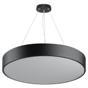 Светильник LED ЭРА Geometria SPO-132-B-40K-088 Ring 88Вт 4000К 8200Лм 800*800*80 черный подвесной драйвер внутри