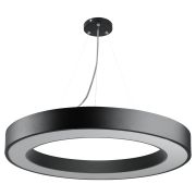 Светильник LED ЭРА Geometria SPO-133-B-40K-045 Ring 45Вт 4000K 3500Лм IP40 600*80 черный подвесной драйвер внутри