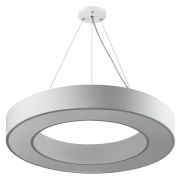 Светильник LED ЭРА Geometria SPO-133-W-40K-045 Ring 45Вт 4000K 3500Лм IP40 600*80 белый подвесной драйвер внутри