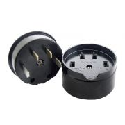 Разъем РШВШ 3 ф 25А черный о/у карболит (Елкон) 12/72