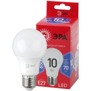 Лампа светодиодная ЭРА RED LINE LED A60-10W-865-E27 R 10Вт груша холодный дневной свет Е27