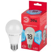 Лампа светодиодная ЭРА RED LINE LED A65-18W-840-E27 R 18Вт груша нейтральный белый свeт Е27