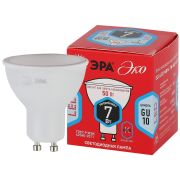 Лампа светодиодная ЭРА RED LINE ECO LED MR16-7W-840-GU10 7Вт софит нейтральный белый свет GU10