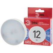 Лампа светодиодная ЭРА RED LINE LED GX-12W-865-GX53 R 12Вт таблетка холодный дневной свет GX53