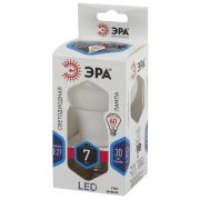 Лампа светодиодная ЭРА STD LED A60-7W-840-E27 7Вт груша нейтральный белый свет Е27