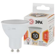 Лампа светодиодная ЭРА STD LED MR16-10W-827-GU10 10Вт софит теплый белый свет GU10