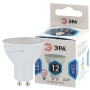 Лампа светодиодная ЭРА STD LED MR16-12W-840-GU10 12Вт софит нейтральный белый свет GU10