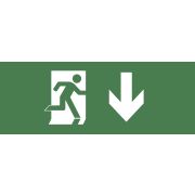 Самоклеящаяся этикетка ЭРА INFO-DBA-003 200х60мм  Фигура/стрелка вниз  DBA