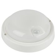 Светильник ЖКХ светодиодный ЭРА SPB-201-3-65K-008 8Вт 6500K IP65 D140 круг с ИК датчиком движения
