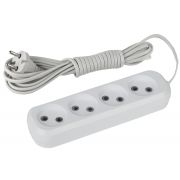 UX-4-5m Удлинитель ЭРА без з/к, 1300Вт, 4гн, 5м (20/600)