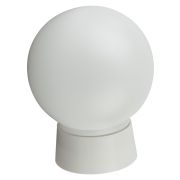 Светильник ЭРА НБП 01-60-004 c прямым основанием Гранат полиэтилен IP20 E27 max 60Вт D150 шар белый