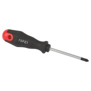 Отвертка ЭРА PZ 1х75 мм крестовая двухкомпонентная рукоятка