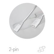 Кабель соединительный для линейного светильника ЭРА FT-C7-C8-0,25 0.25 м коннекторы IEC C7- IEC C8