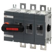 Выключатель-разъединитель ВНК-35-31130 ЭРА PRO mvr20-3-160E 3П 160А с установленной фронтальной рукояткой управления