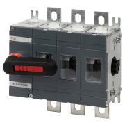 Выключатель-разъединитель ВНК-37-31130 ЭРА PRO mvr20-3-400E 3П 400А с установленной фронтальной рукояткой управления