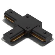 Коннектор питания ЭРА TR-1PA-СT BK для однофазного шинопровода T-образный черный