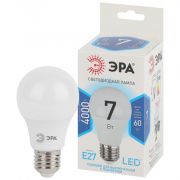 ЭРА LED STD A60- 7W-840-E27 груша нейтральный белый свет (10/100/1500)